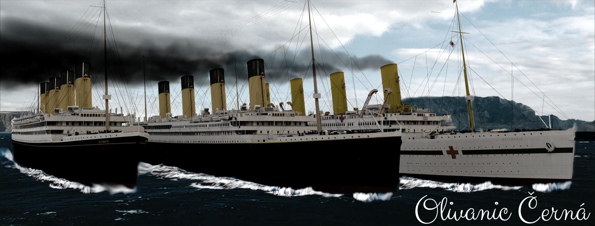 Корабль Олимпик 1908
