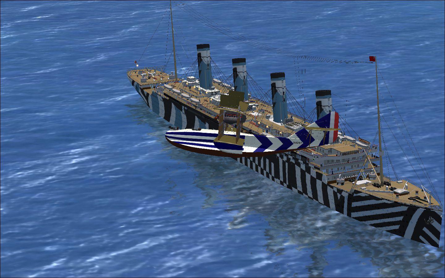 RMS Olympic AI Ship