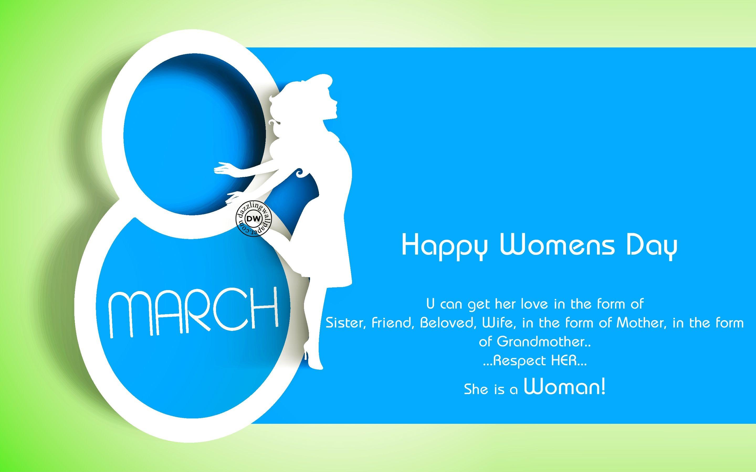 Women's Day Quotes FB Whatsapp Status SMS. Happy Women's Day Image Wishes Greetings HD Wallpaper