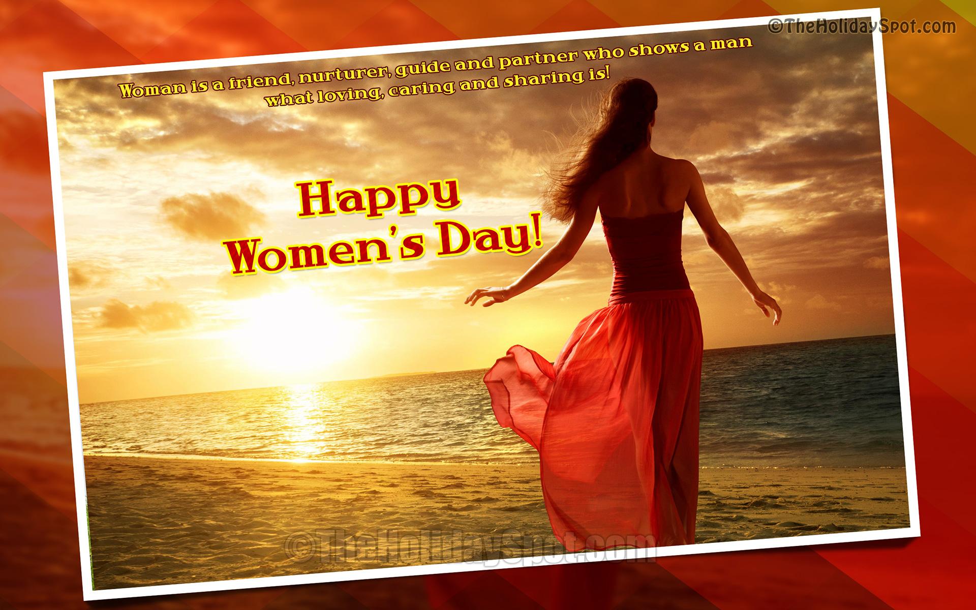 International Women's Day wallpaper from TheHolidaySpot