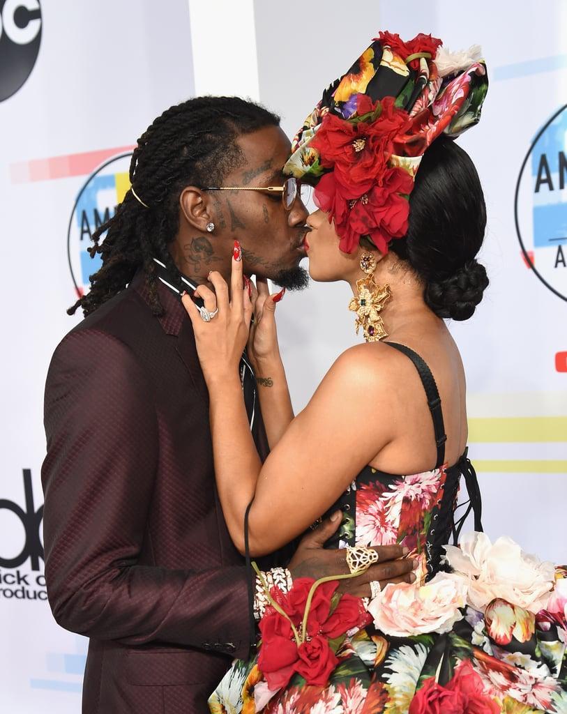 Pictured: Offset and Cardi B. Best Picture From the 2018 AMAs