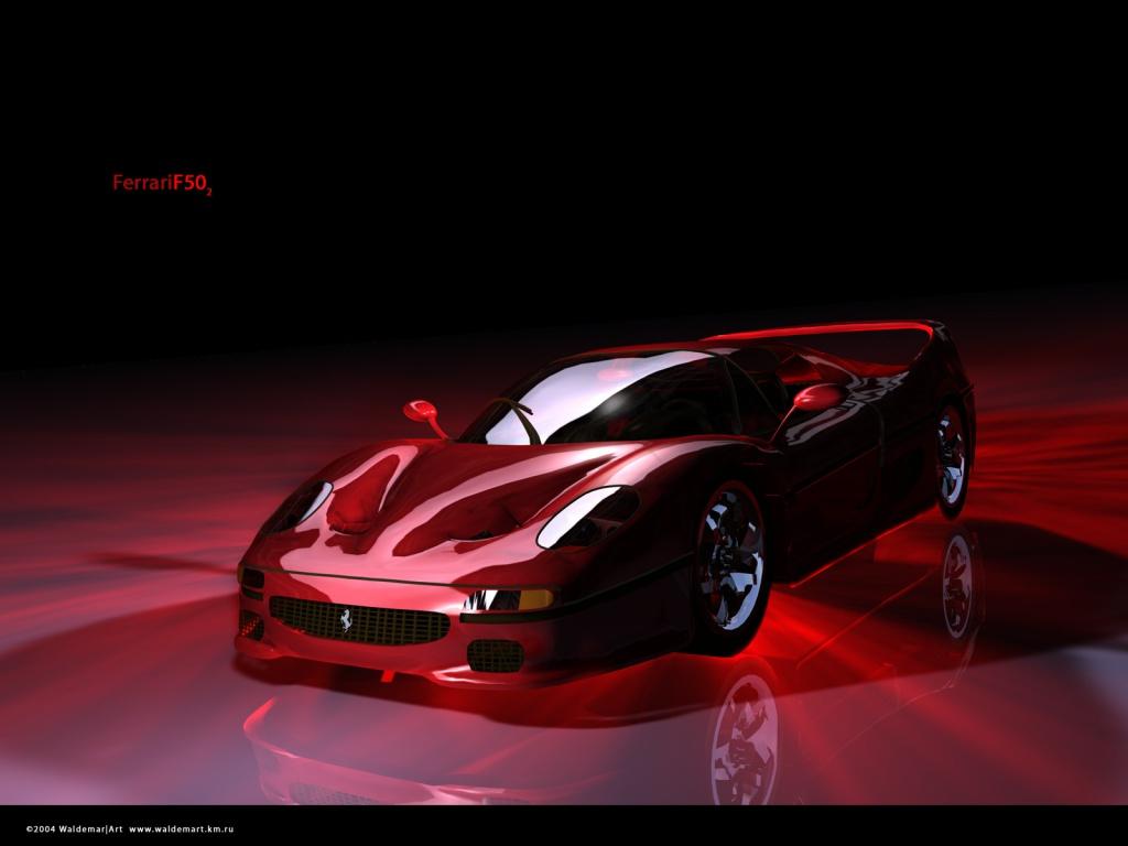 Red Ferrari Car Wallpaper Free Download