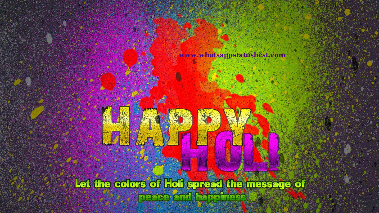 Happy Holi Wallpaper & Background Download