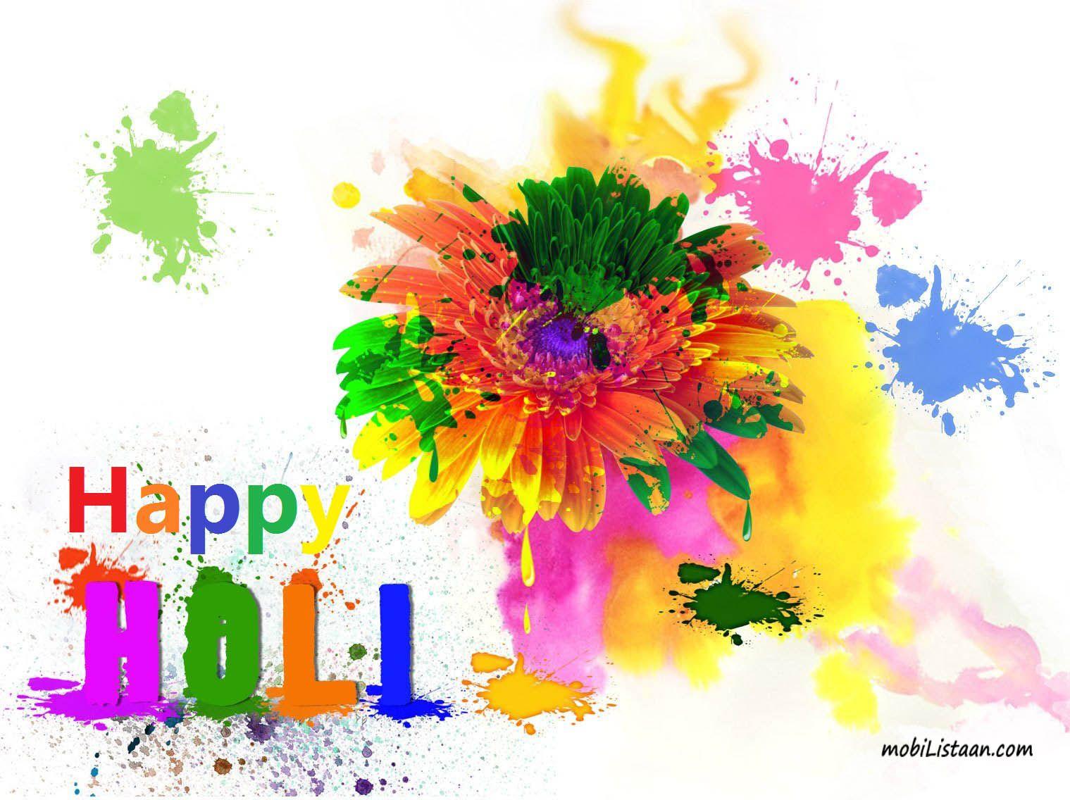 Huge Collection of Happy Holi Quotes Sms with Beautiful HD