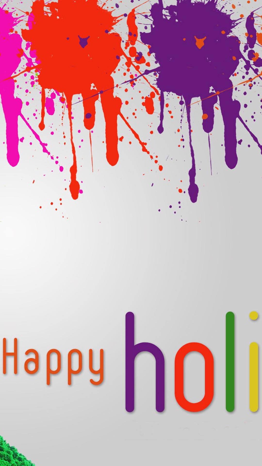 Happy Holi HD Background Wallpaper
