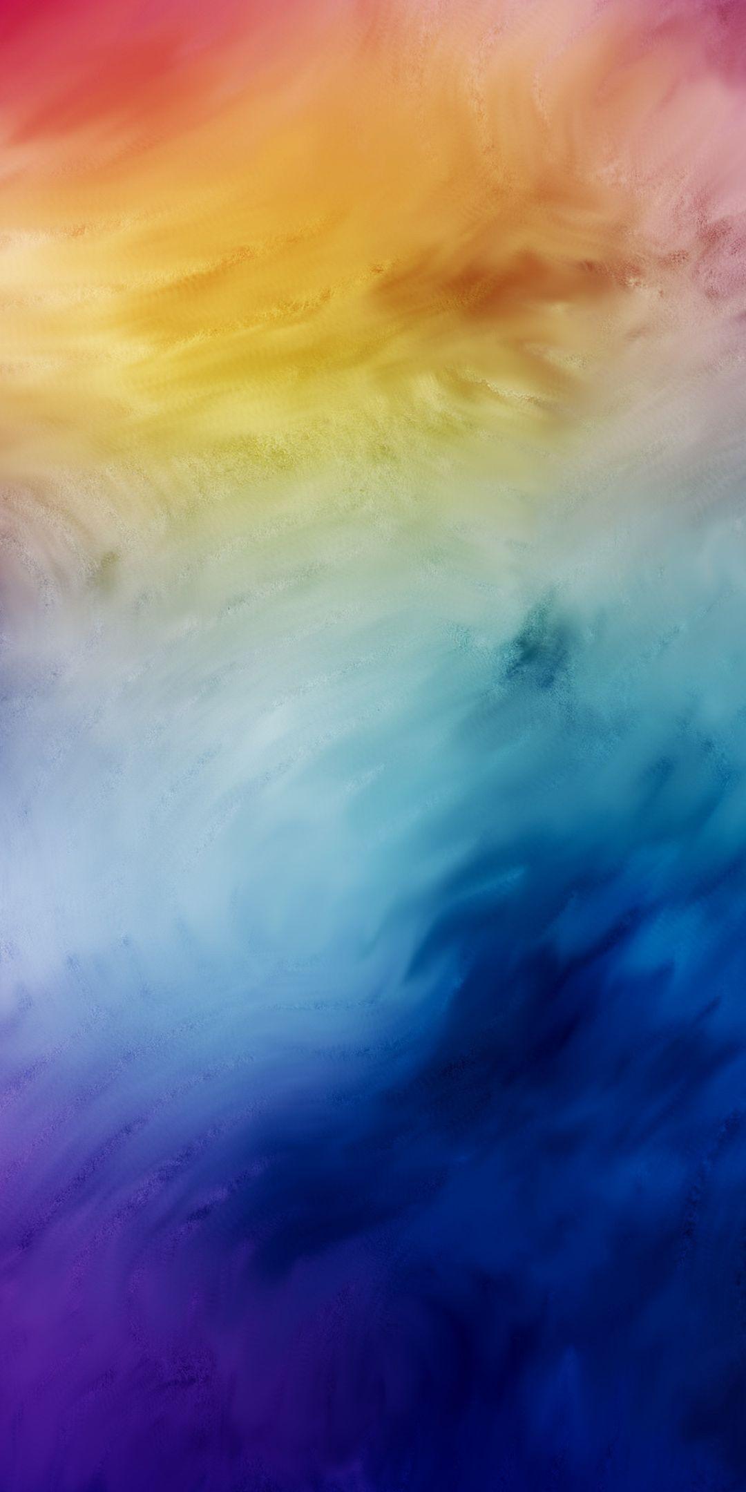 Dark, colorful, stains, abstract, art, 1080x2160 wallpaper