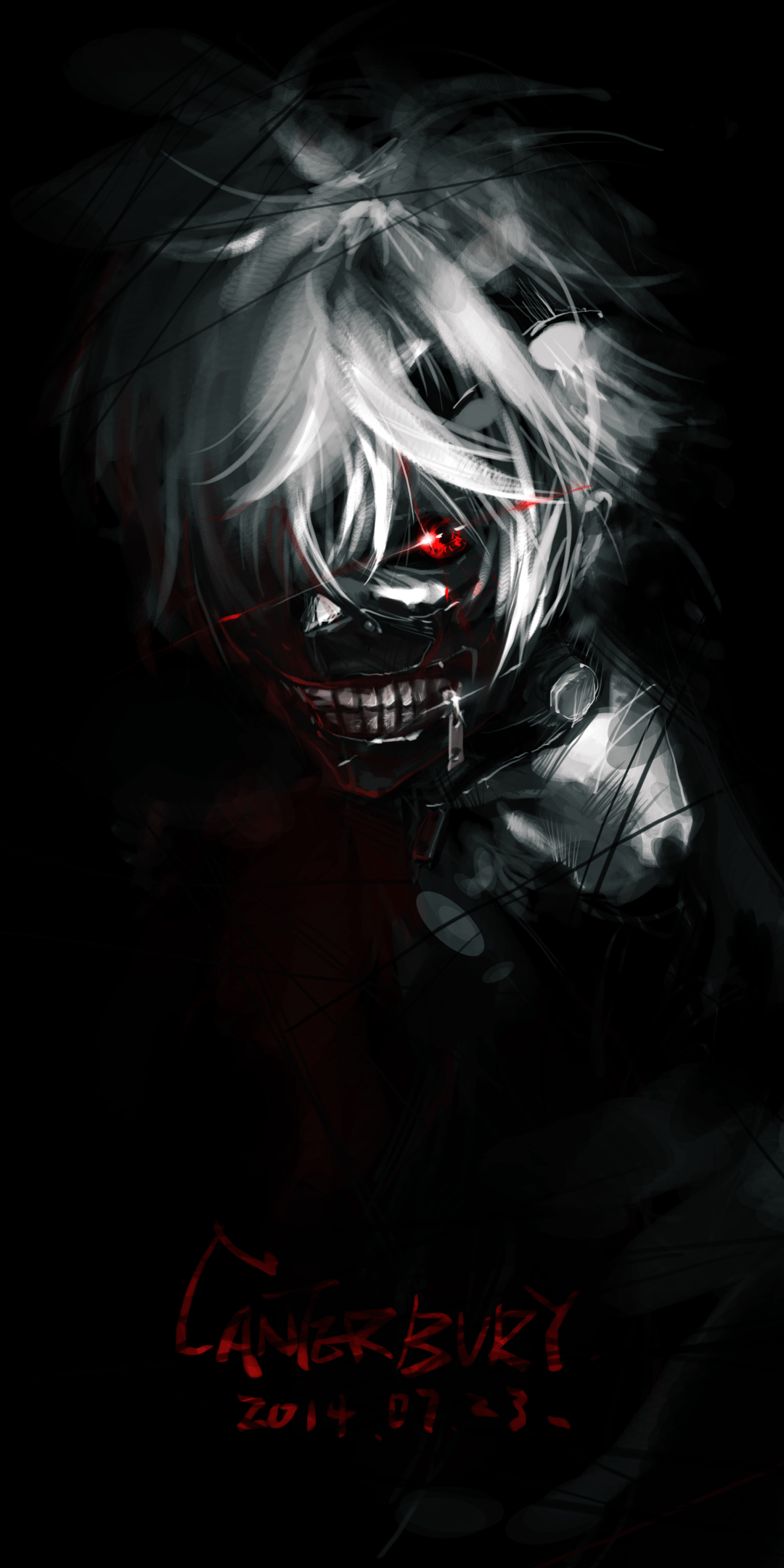 Anime Tokyo Ghoul (1080x2160) Wallpaper
