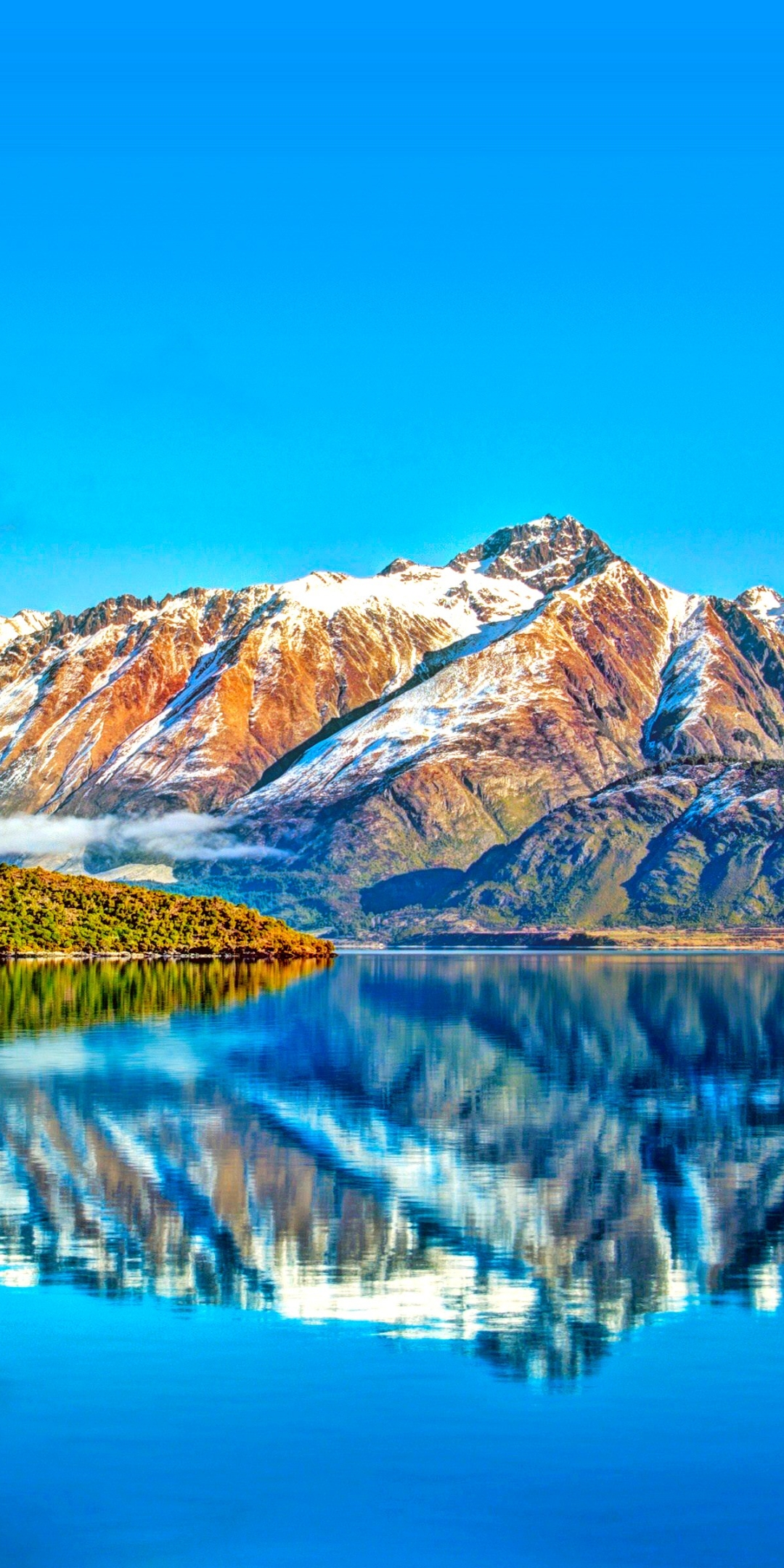 Earth Lake Wanaka (1080x2160) Wallpaper