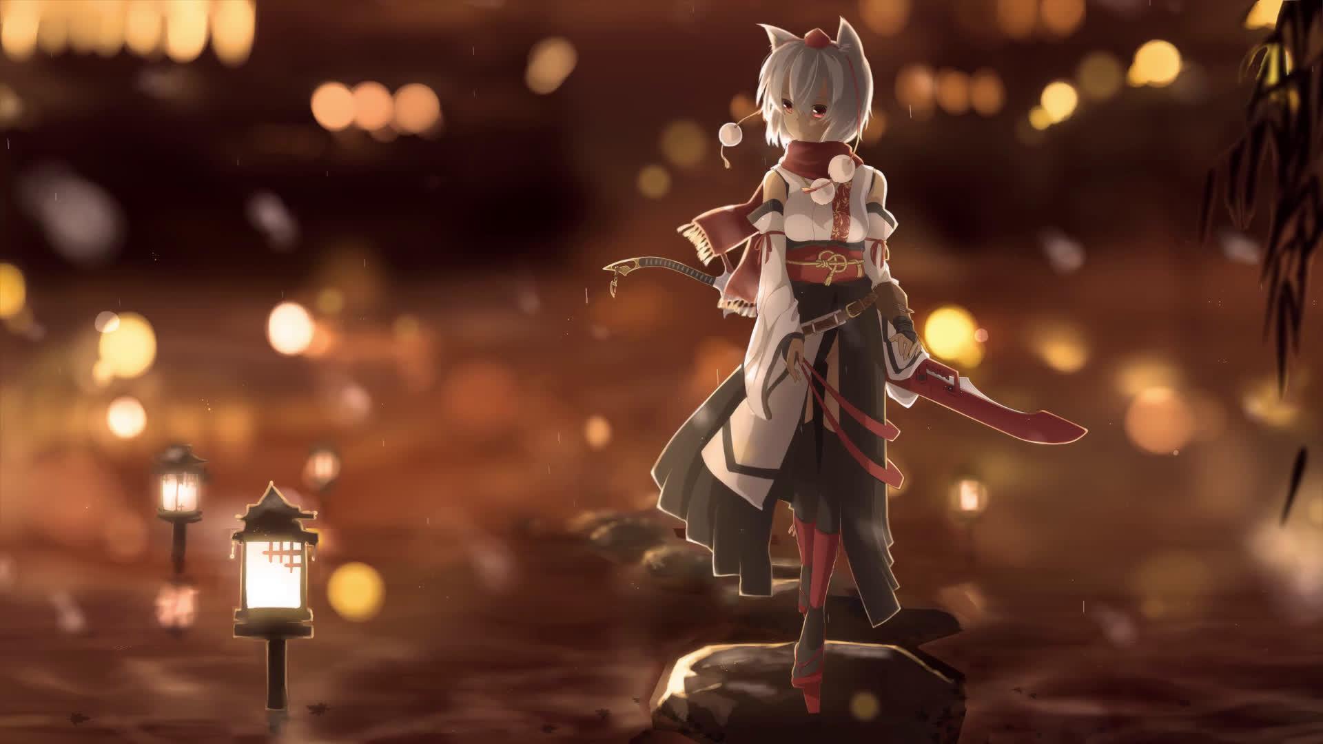 Touhou Fox Girl Anime Live Wallpaper HD Wallpaper HD