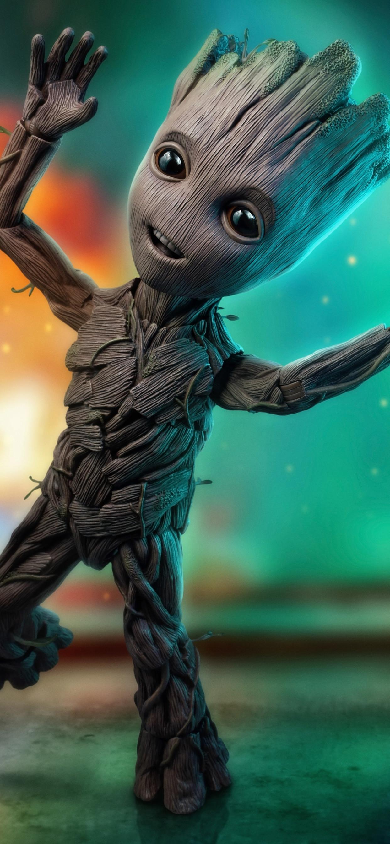 Baby Groot 4k 2018 iPhone XS MAX HD 4k Wallpaper, Image, Background, Photo and Picture