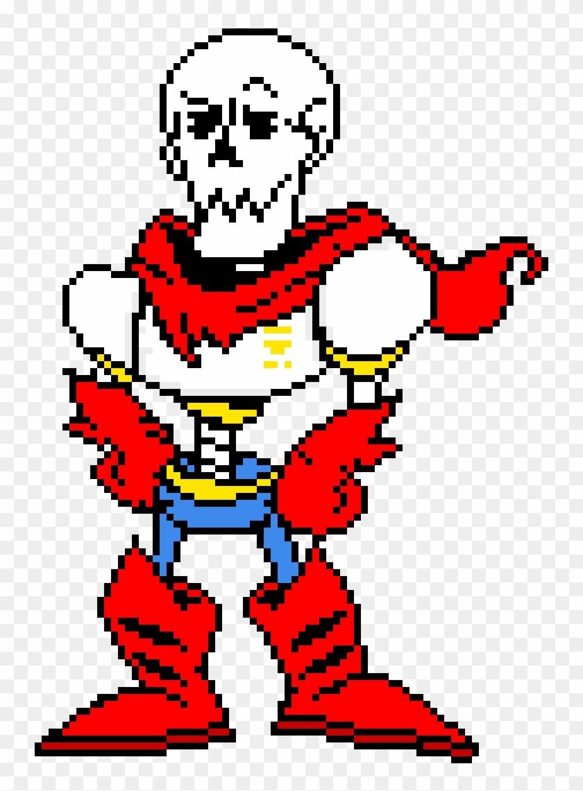 Underfell Papyrus, Png Download Papyrus Pixel