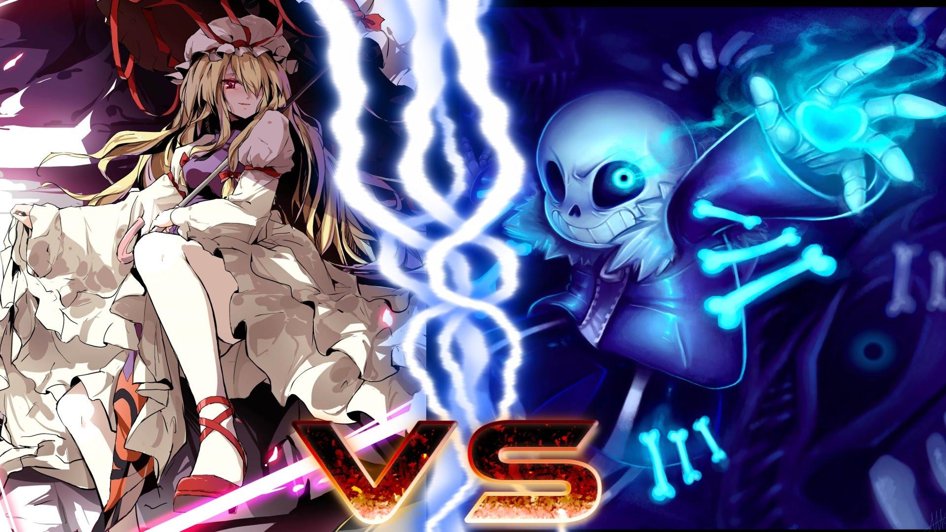 Yukari Yakumo Vs Sans Wallpaper & Background Download