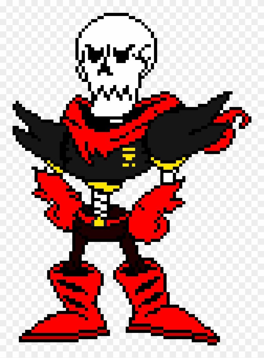 Underfell Papyrus Papyrus Pixel Clipart