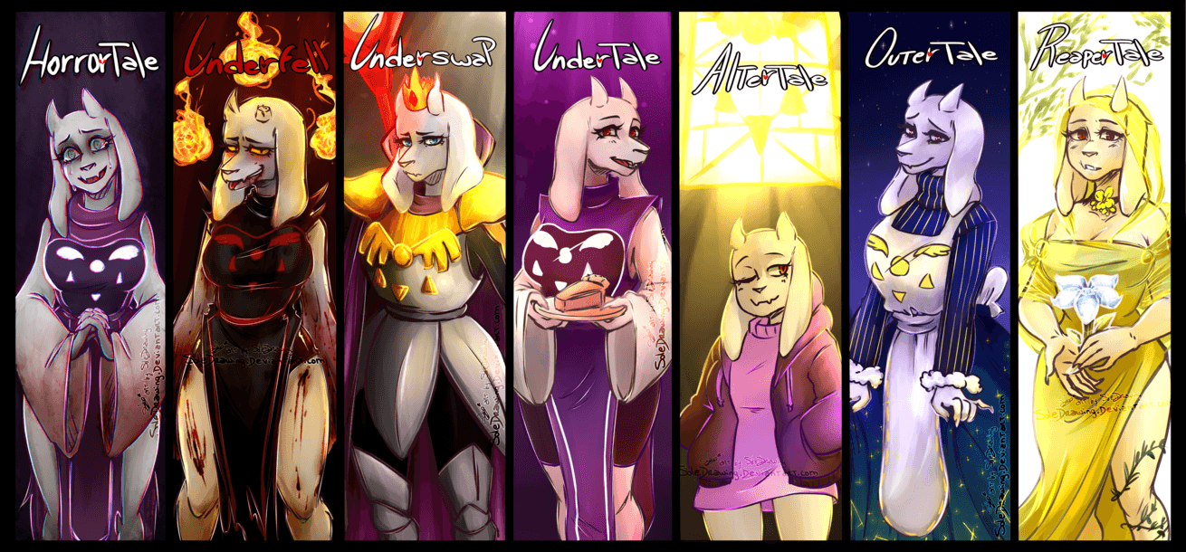 Toriel's from the multiverse
