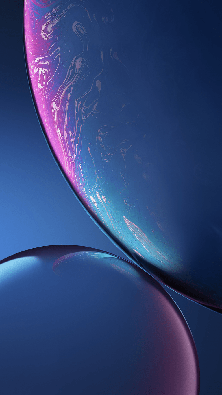 iPhone Xr wallpaper blue. Moving wallpaper iphone