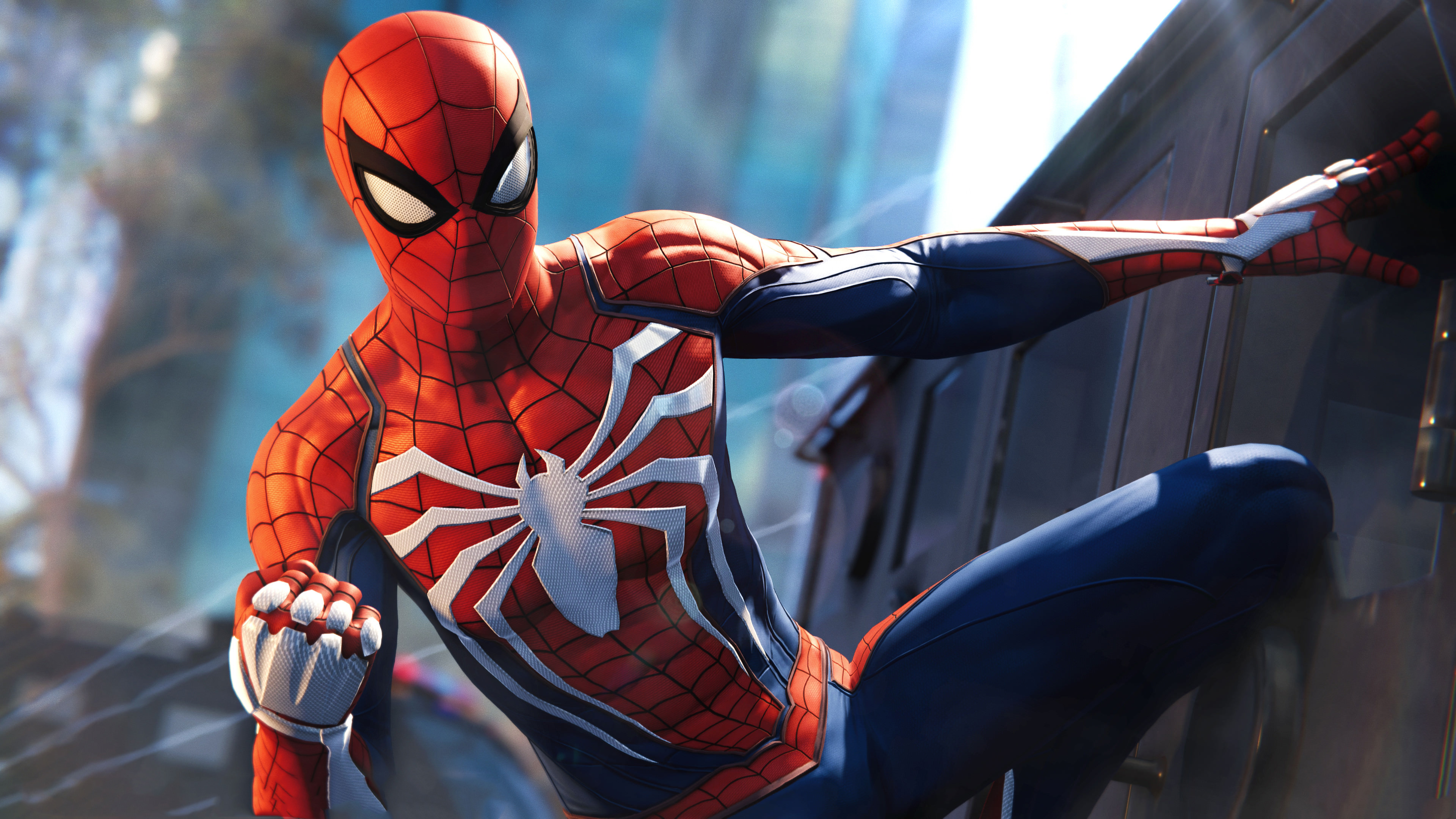 Spider Man PS4 4K Wallpaper