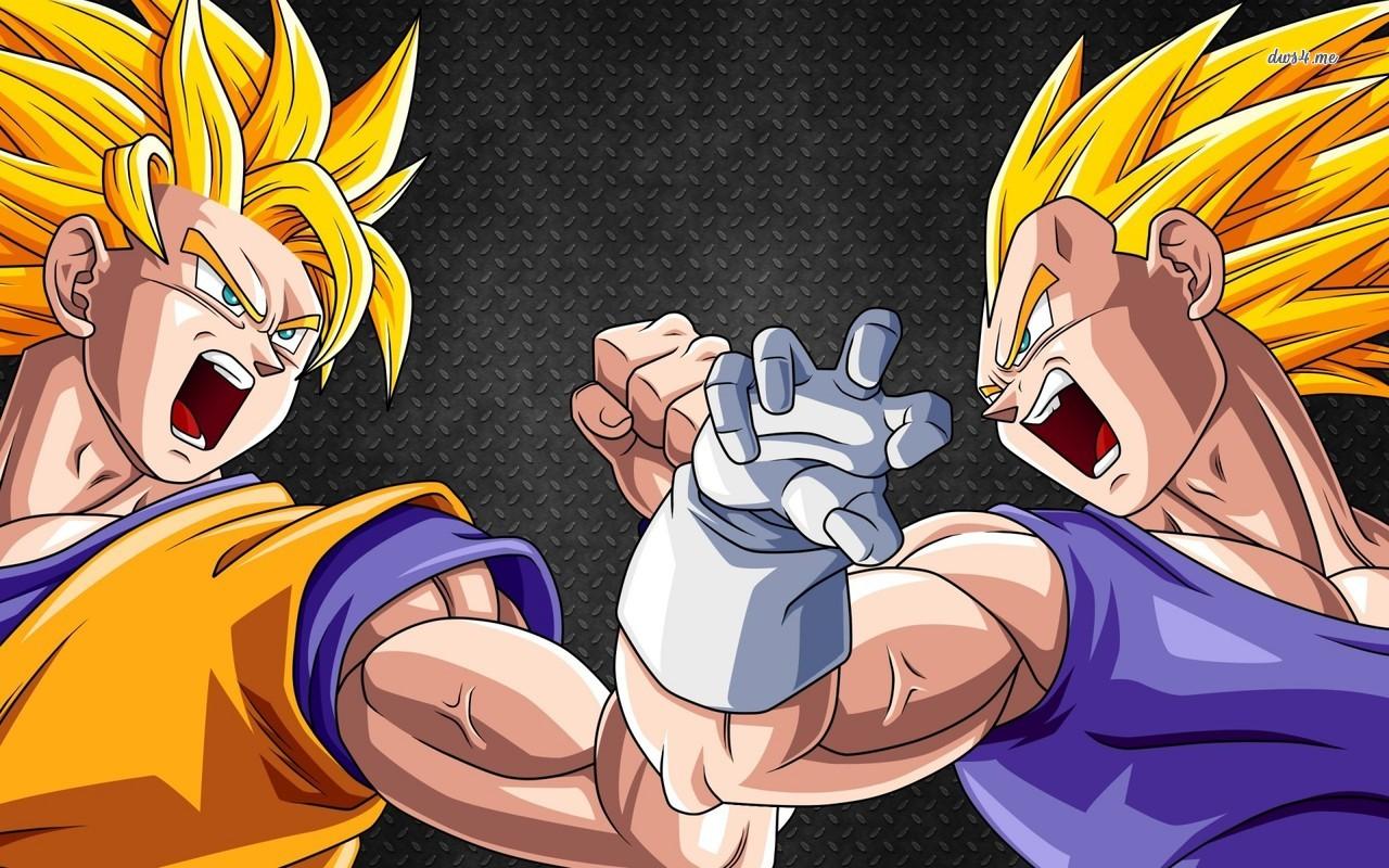 Goku vs Vegeta Ball Z wallpaper wallpaper