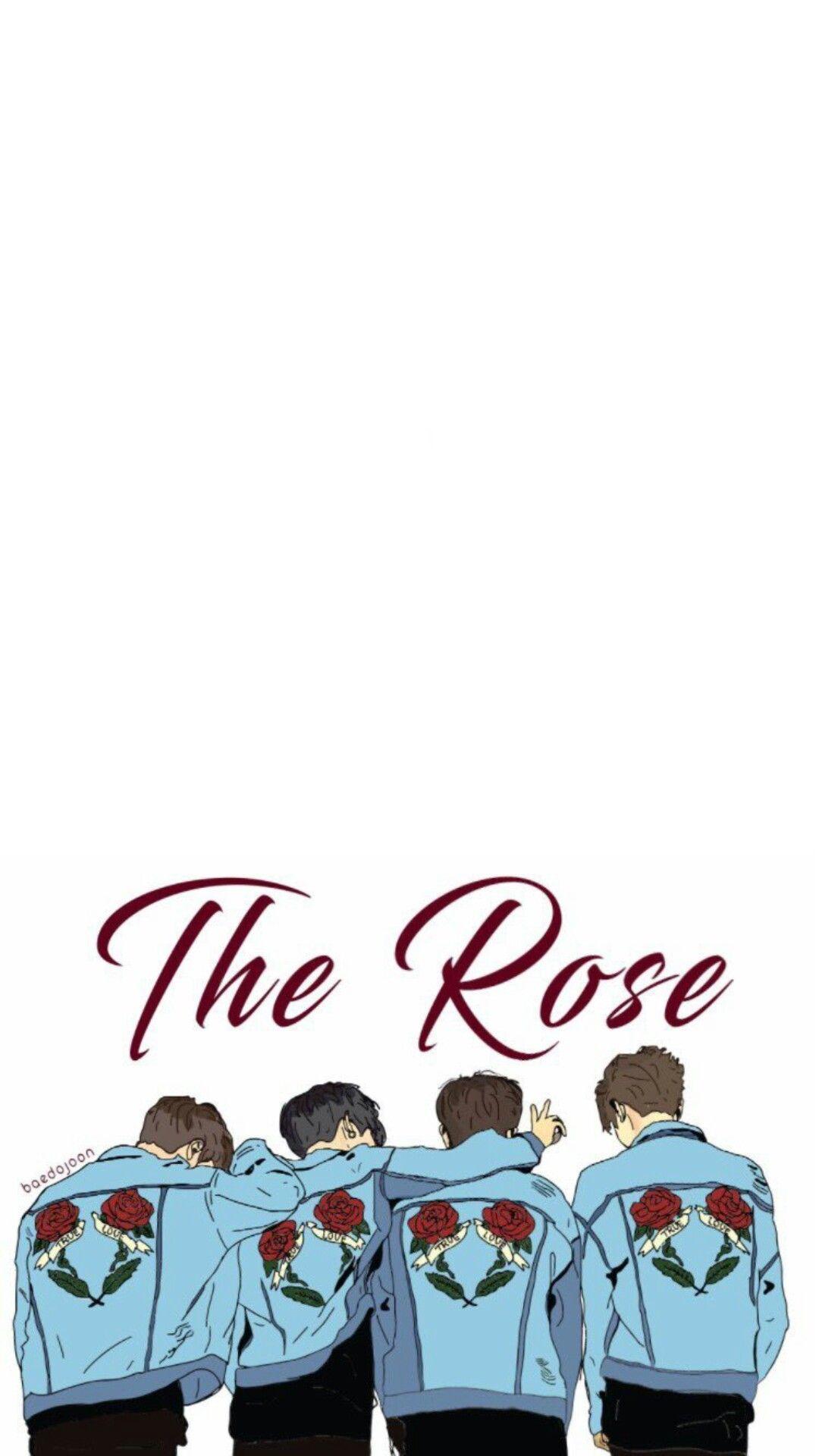 Credit to the artist! Finally, some The Rose fanart!. Rose wallpaper, Kpop wallpaper, Fan art