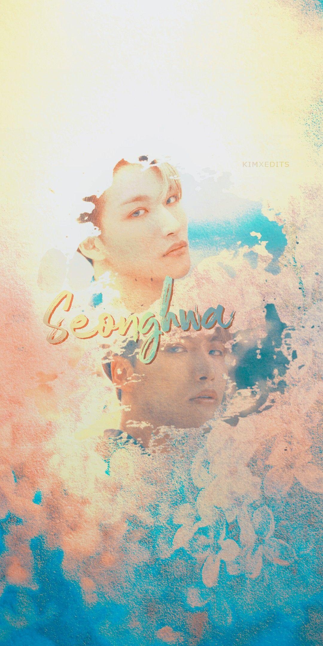 Ateez Seonghwa Aurora Wallpaper. #ateez #seonghwa #aurora