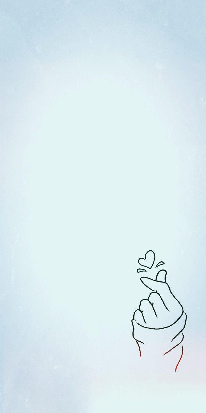 Best Finger hearts image. Cute wallpaper, iPhone wallpaper