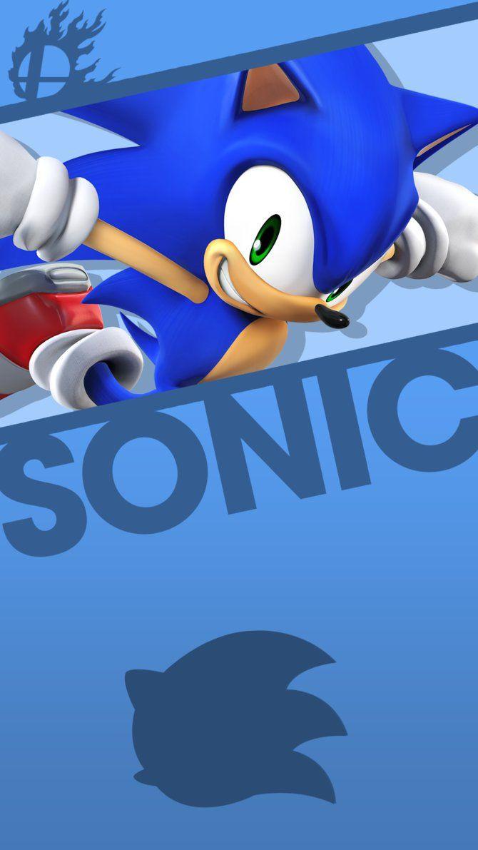 Sonic Smash Bros. Phone Wallpaper
