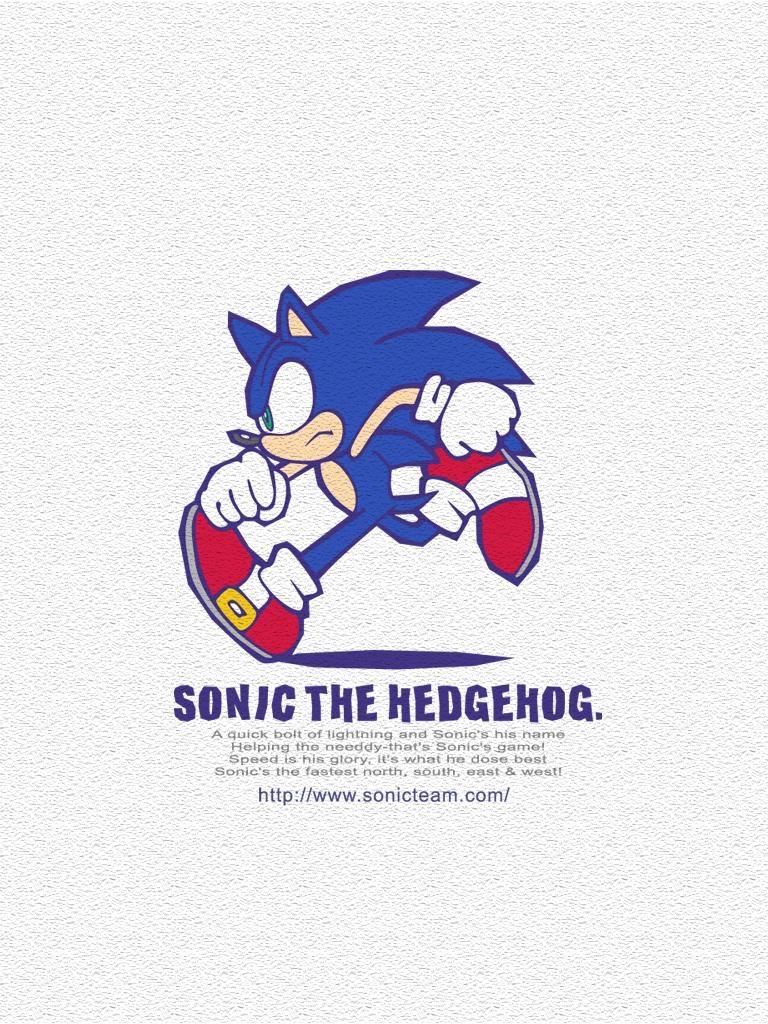 Video Game Sonic The Hedgehog (768x1024) Wallpaper