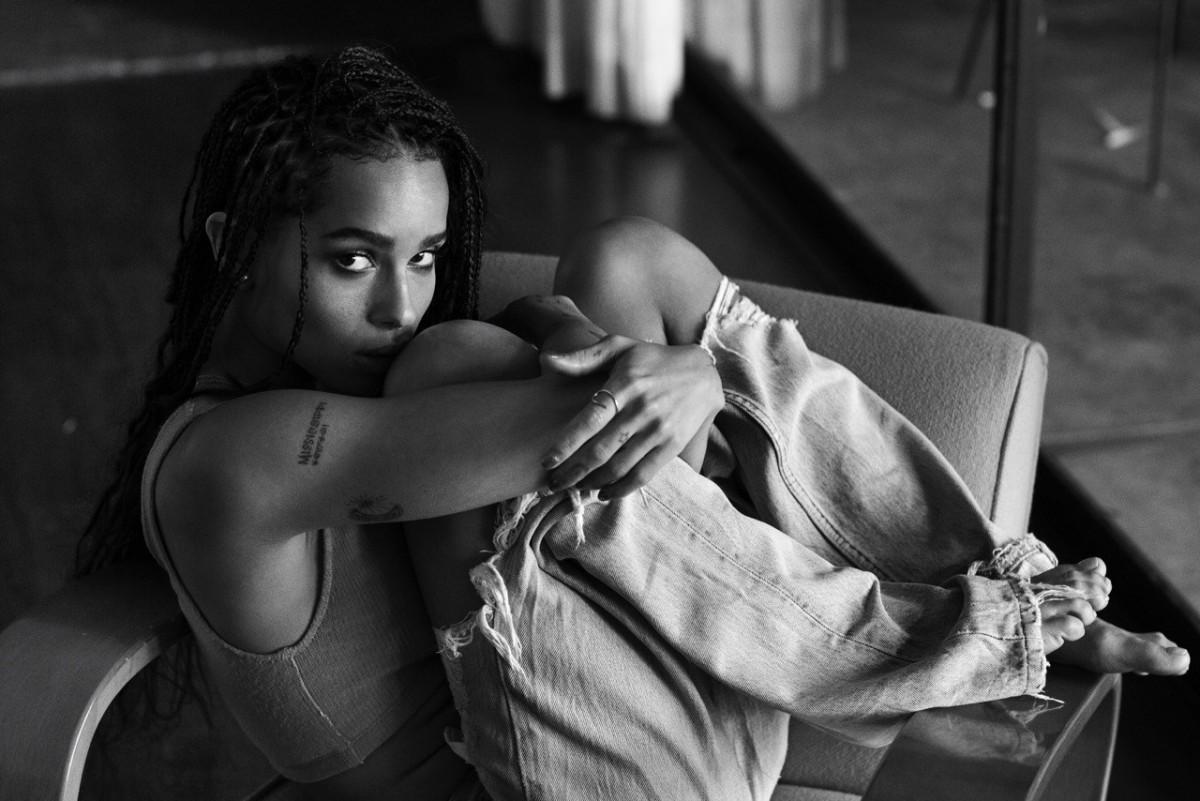 Zoe Kravitz Photo Kravitz Black And White, Download