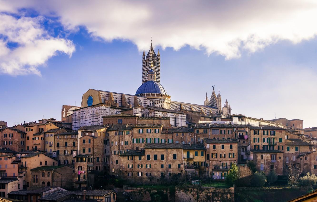 Wallpaper home, Italy, Tuscany, Cathedral, Siena image