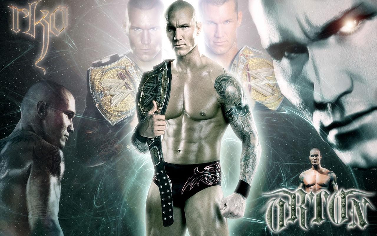 Randy Orton With Wwe Championship Belt Orton Wallpaper