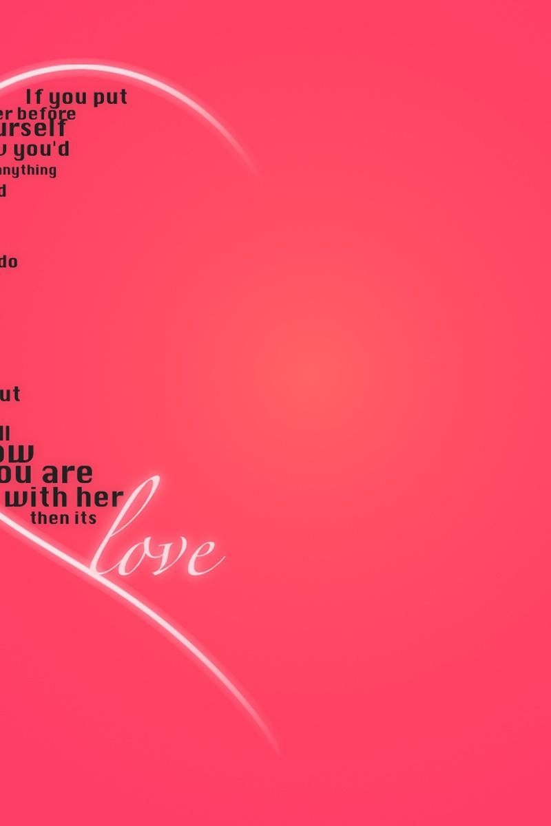 Download wallpaper 800x1200 valentines day, inscriptions, words