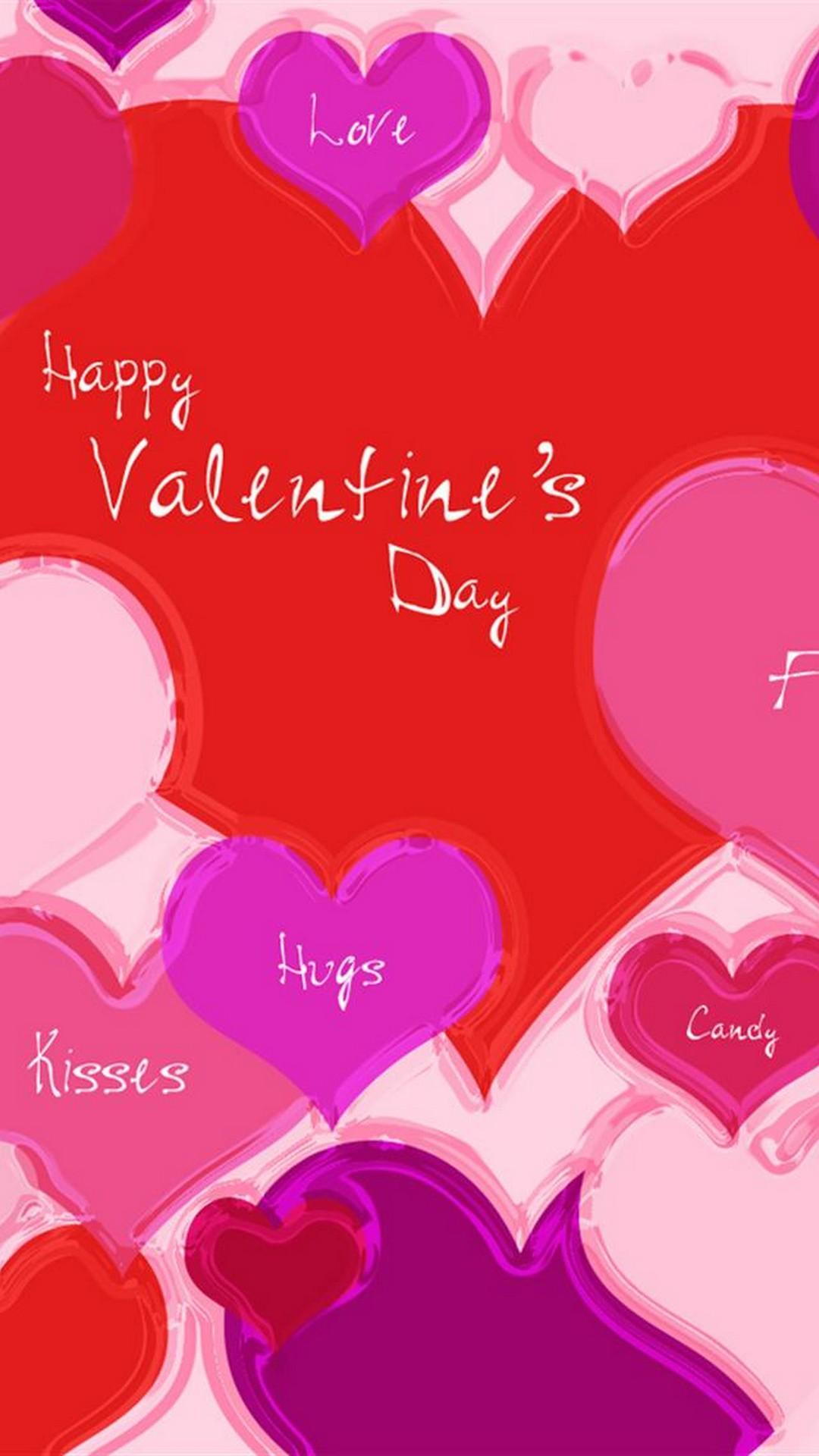 Happy Valentine iPhone 7 Wallpaper Valentines Background