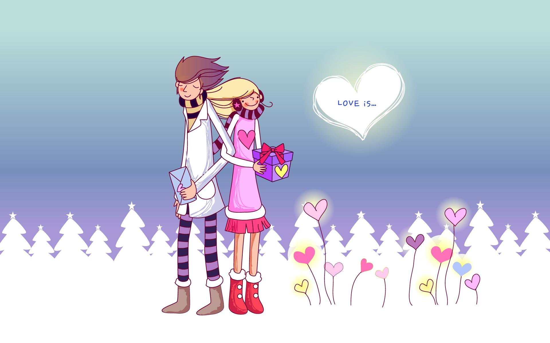 Free Love Couple Cartoon Picture, Download Free Clip Art, Free