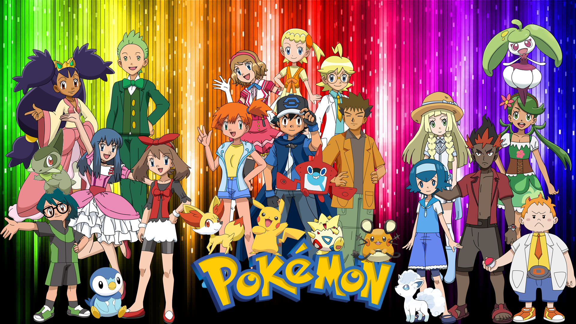 Download Epic Pokemon Characters Wallpaper