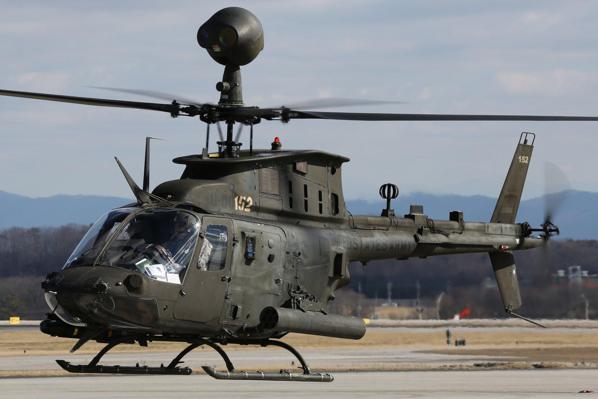 Bell OH 58 Kiowa HD Wallpaper And Background Image