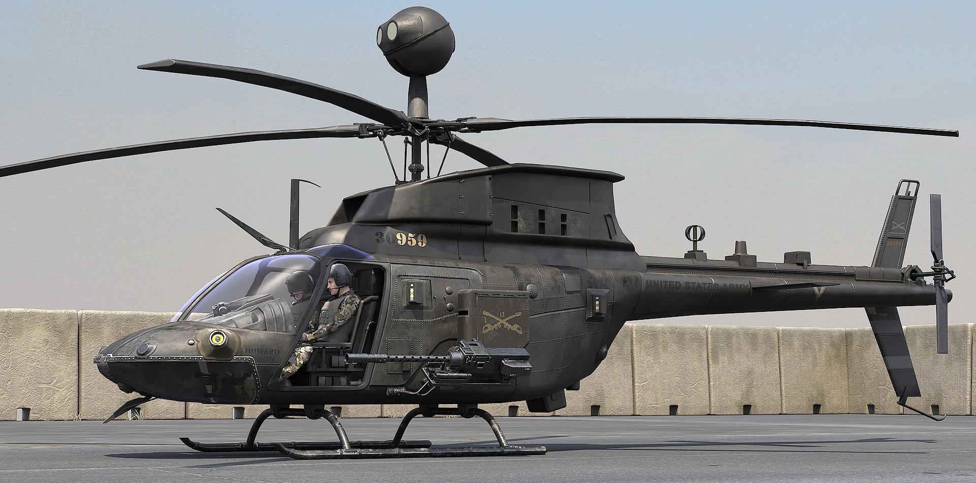 Bell OH 58D Kiowa Warrior, Jack Hodges