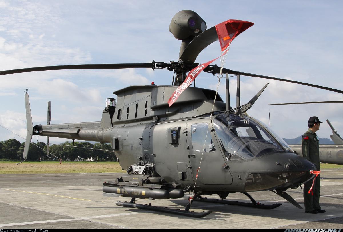 Bell OH 58D Kiowa Warrior (406). Aviation Photo