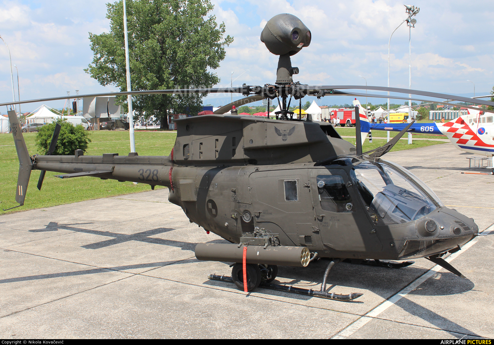 Croatia Force Bell OH 58D Kiowa Warrior At Velika