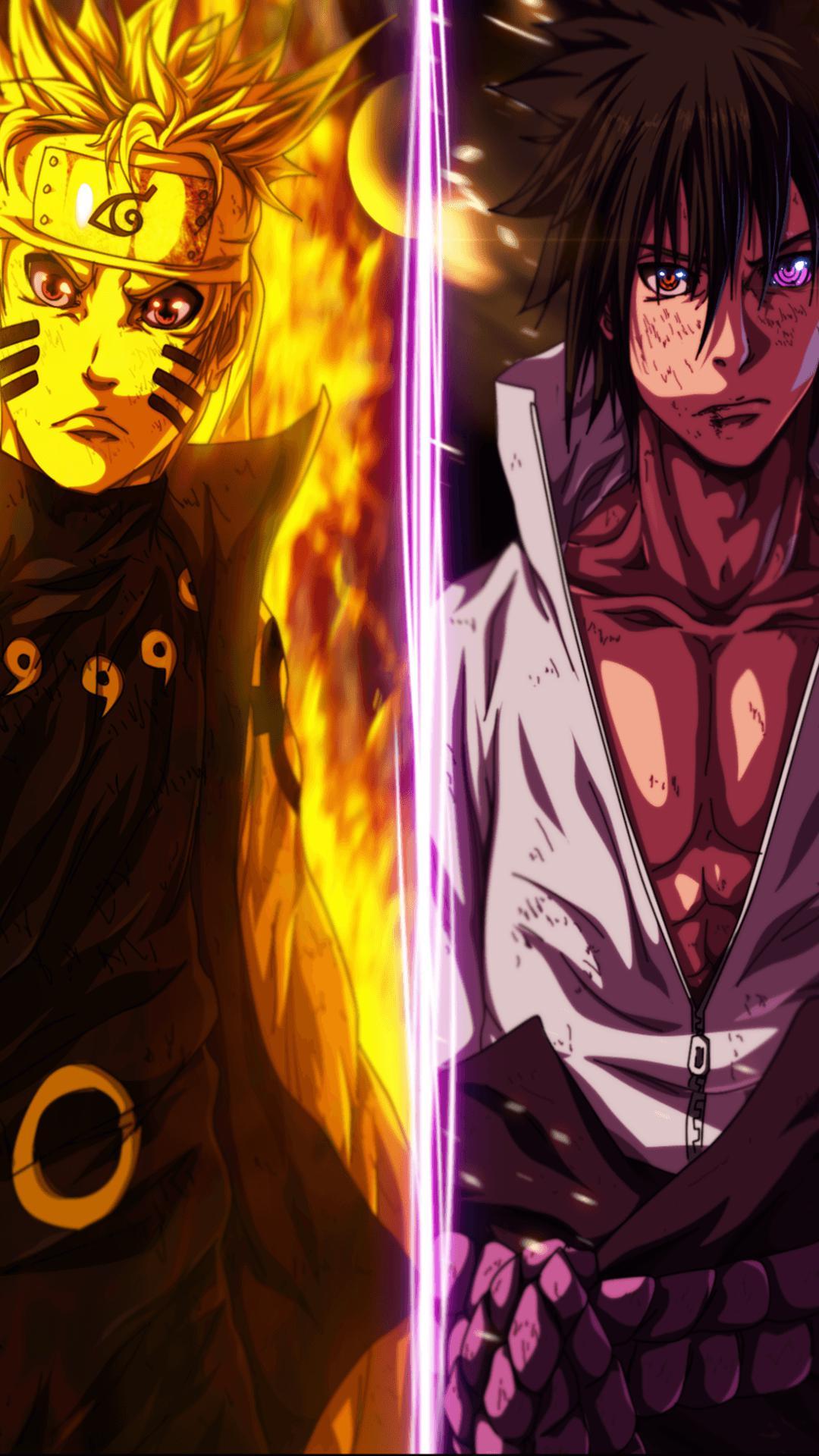 Naruto And Sasuke Wallpaper iPhone Wallpaper