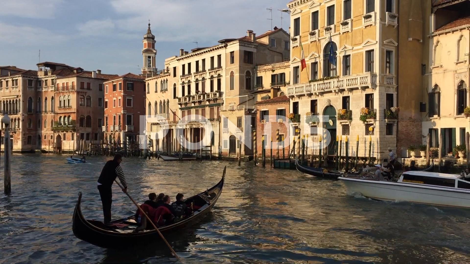Grand Canal in Venice Full HD Stock Footage