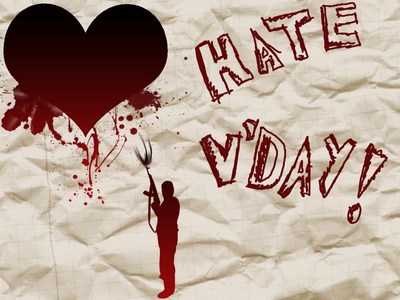Hate V Day Wallpaper