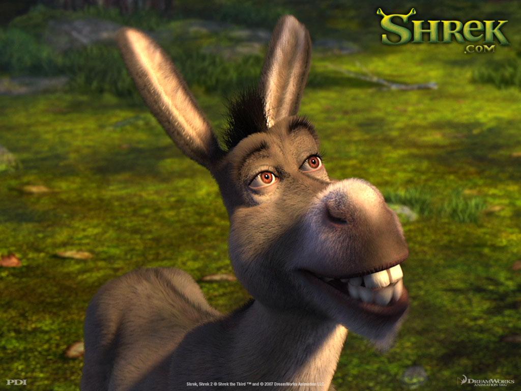 Free download Pics Photo Shrek Donkey Characters Wallpaper