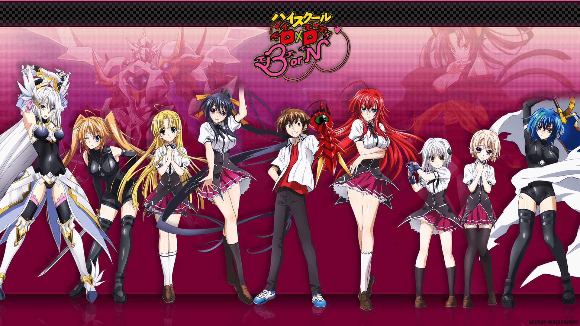 High School Dxd Anime 4k Pc Wallpapers Wallpaper Cave