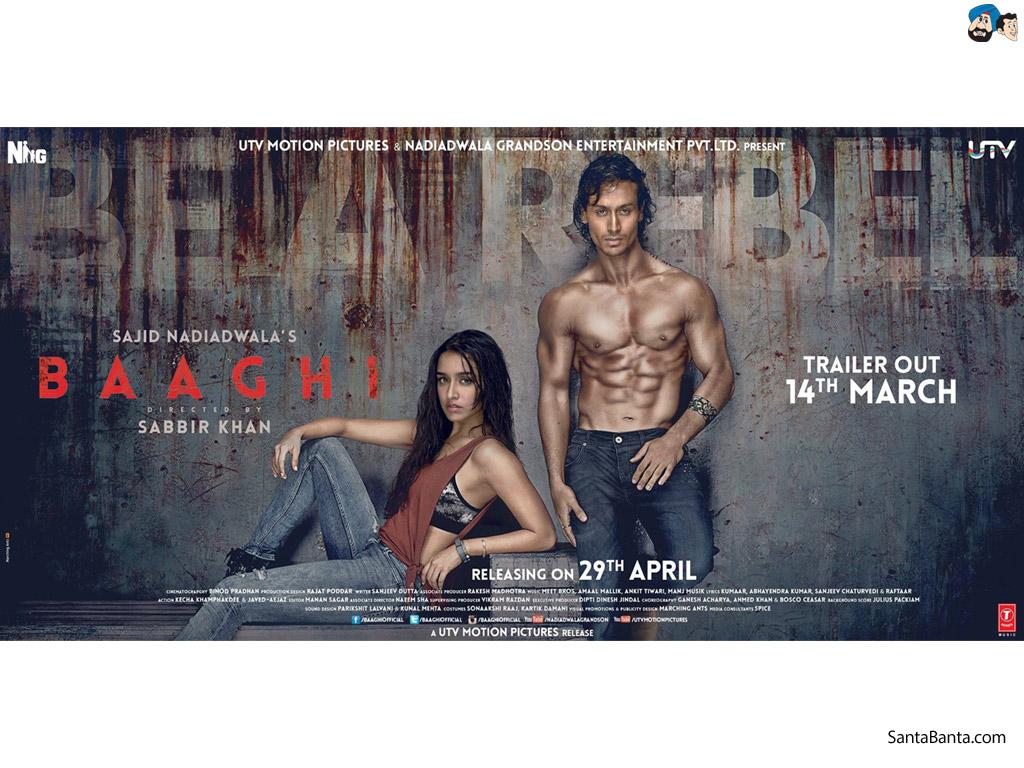 Baaghi Movie Wallpaper