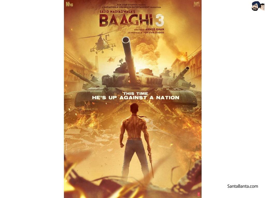 Baaghi 3 Movie Wallpaper