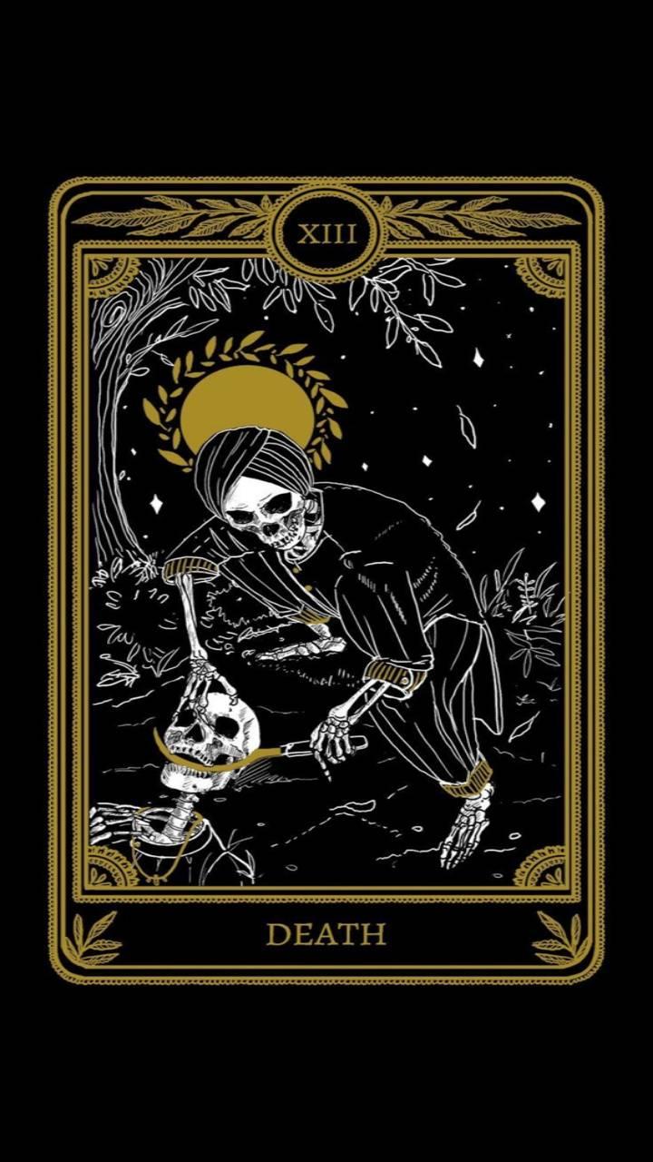 Death Tarot Card wallpaper