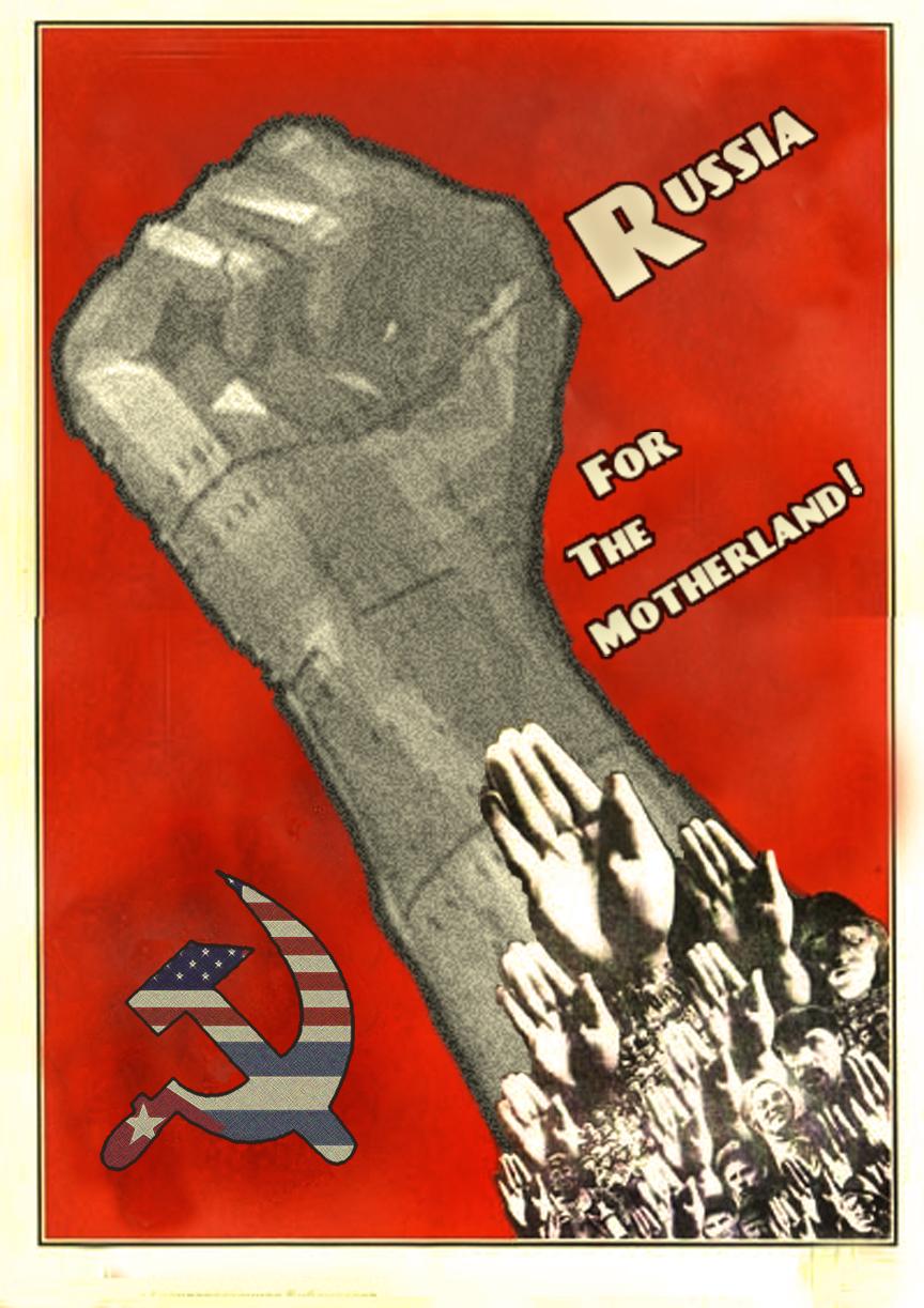 Soviet Propaganda Wallpaper