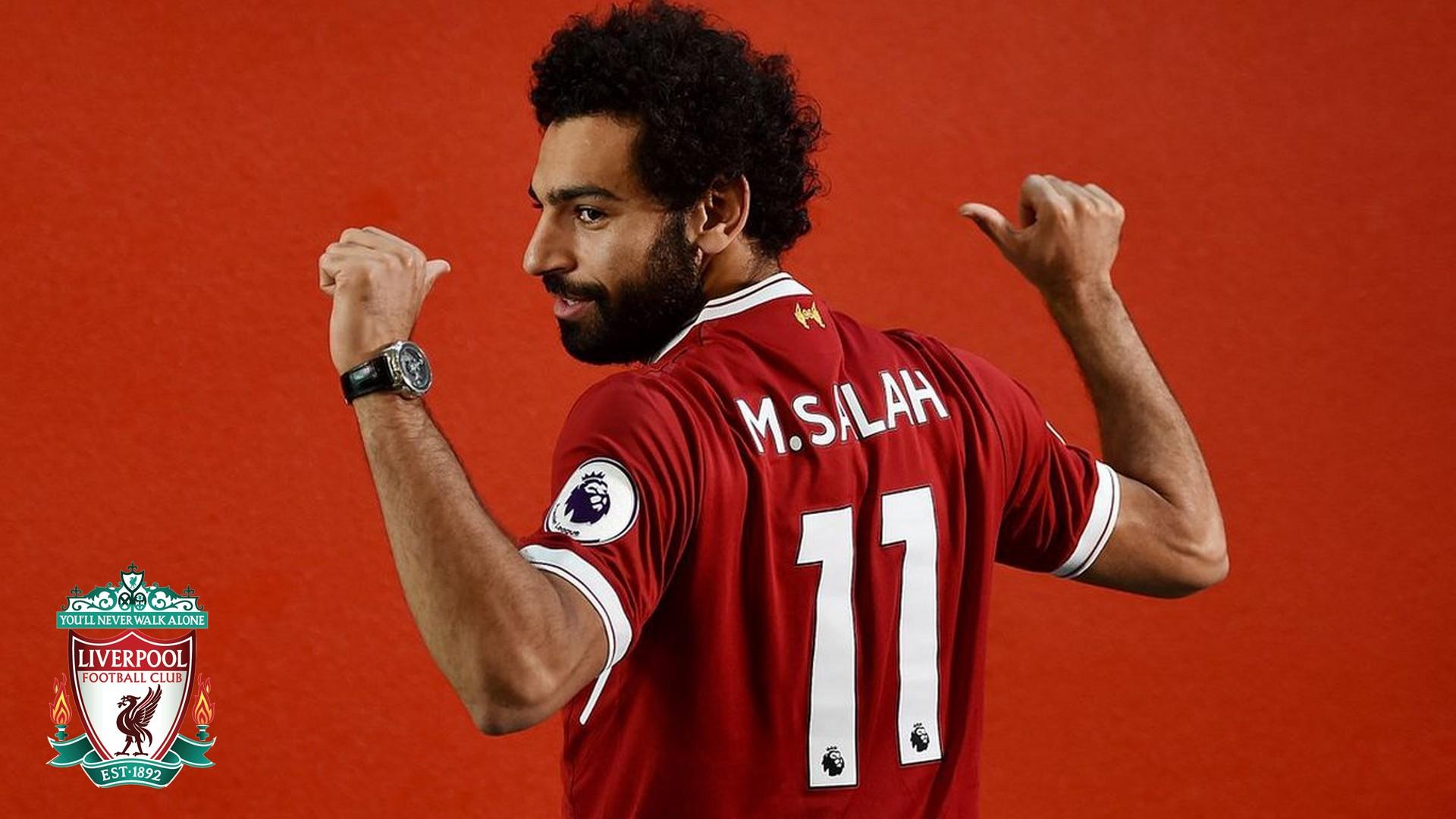 HD Mohamed Salah Liverpool Background Cute Wallpaper
