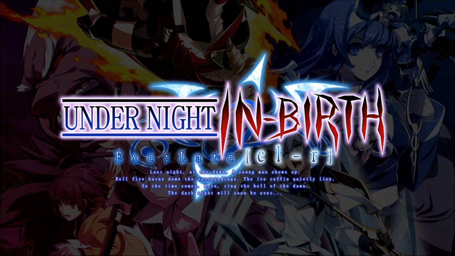 Under Night In Birth Exe:Late[cl R] Revealed At EVO 2019