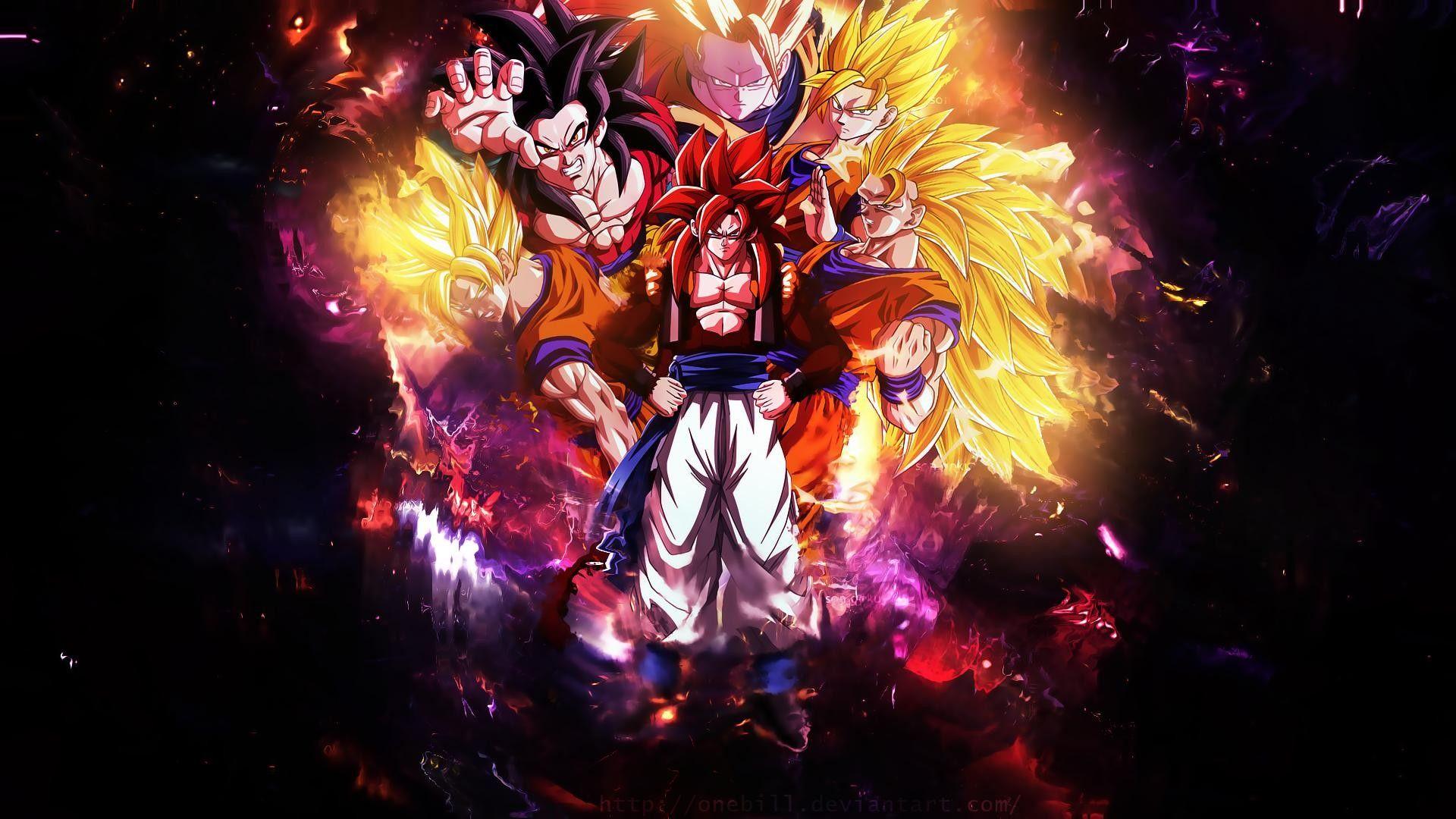 Awesome Goku Wallpaper Free Awesome Goku Background