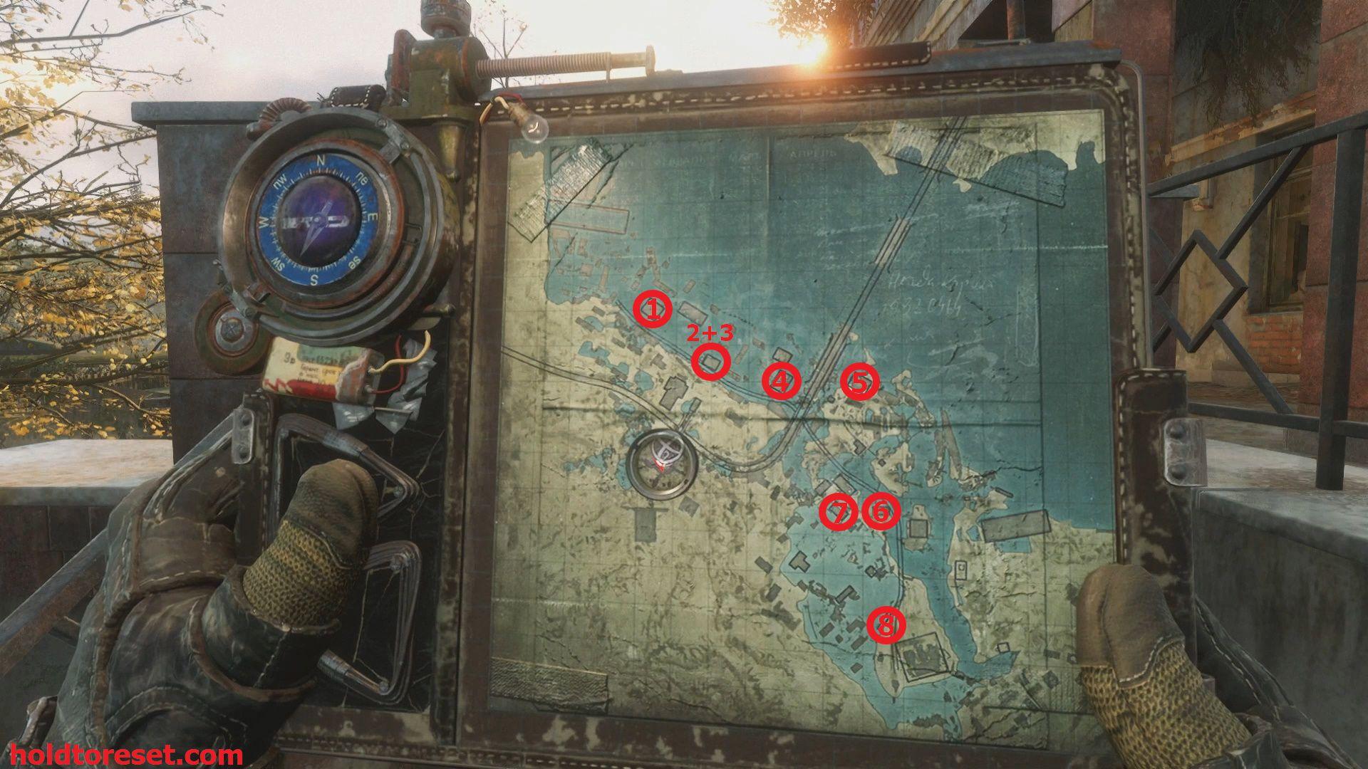 Metro Exodus Sam's Story: All 8 Night Hunter Stash Locations